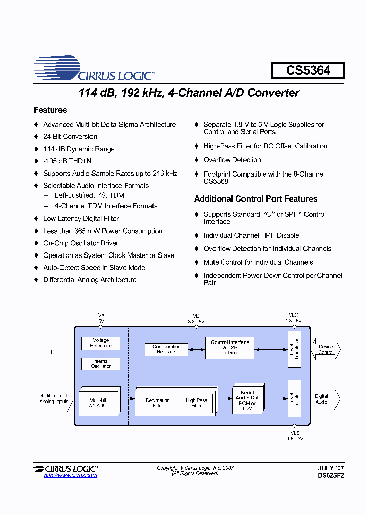 CS5364-DQZ_1507440.PDF Datasheet