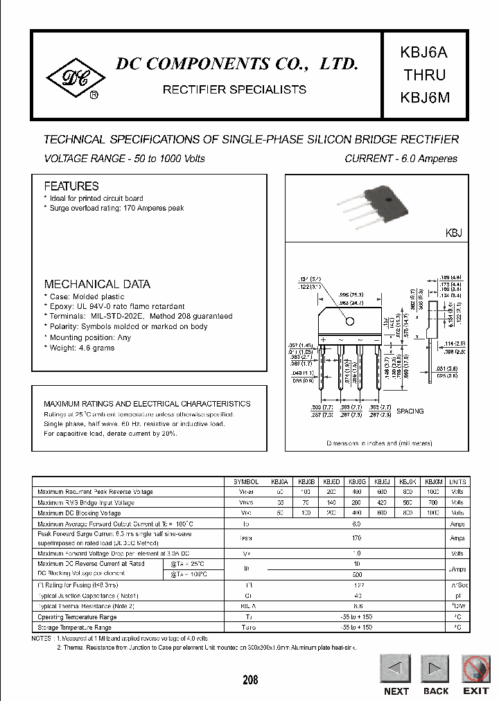 KBJ6D_1517454.PDF Datasheet