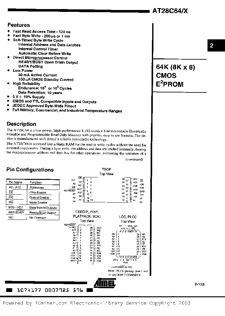AT28C64-25DC_1497685.PDF Datasheet