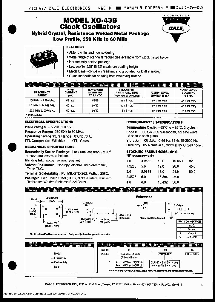 XO43B_1516827.PDF Datasheet