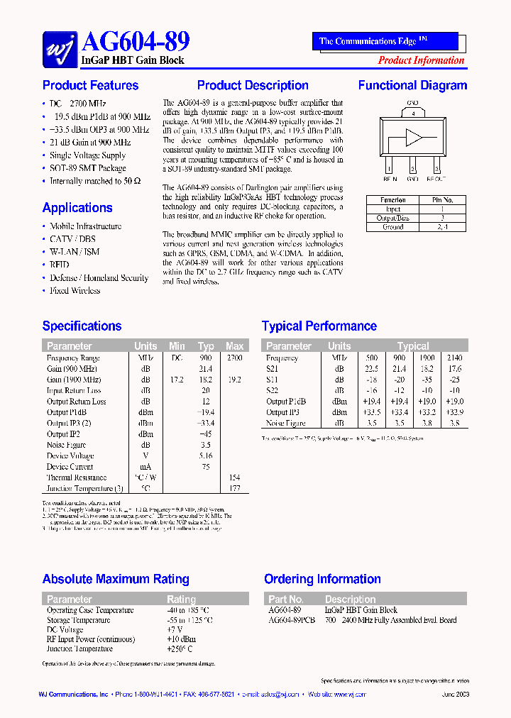 AG604-89_1503810.PDF Datasheet