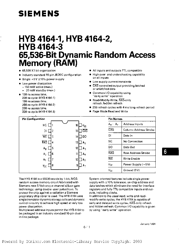 HYB4164-P1_1510247.PDF Datasheet