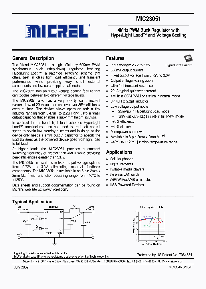 MIC23051-16YML_1794916.PDF Datasheet