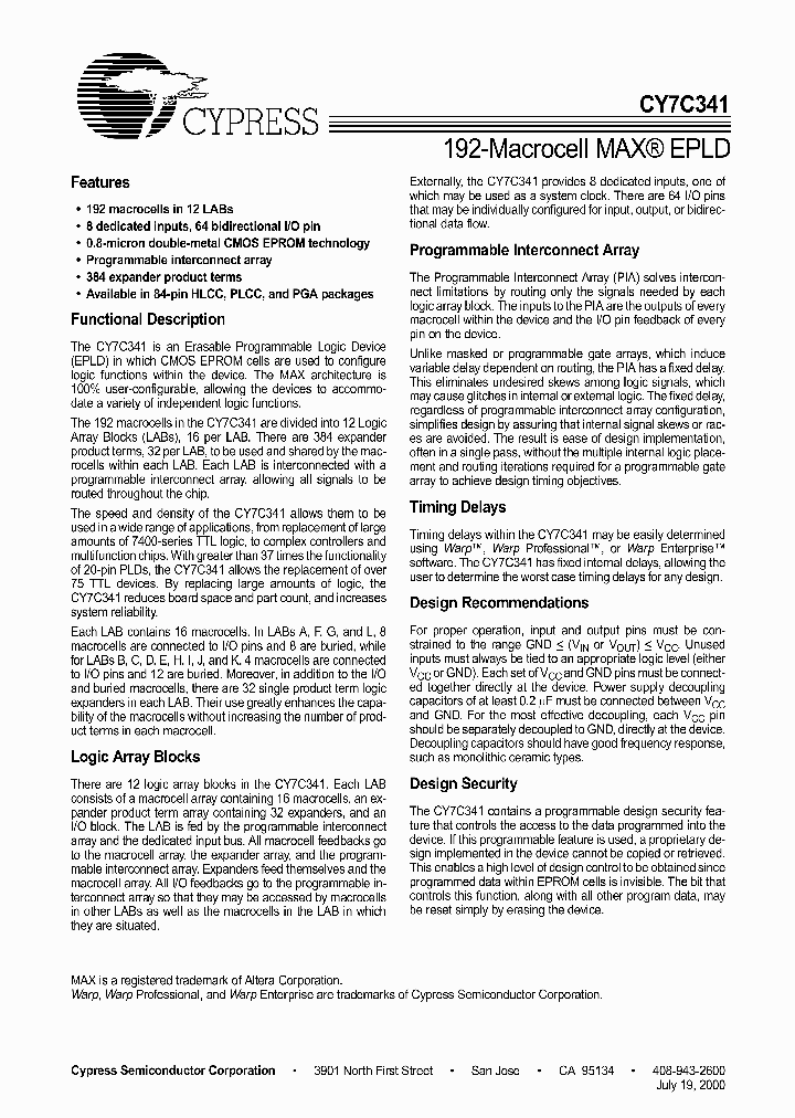 CY7C341-35JI_1528683.PDF Datasheet