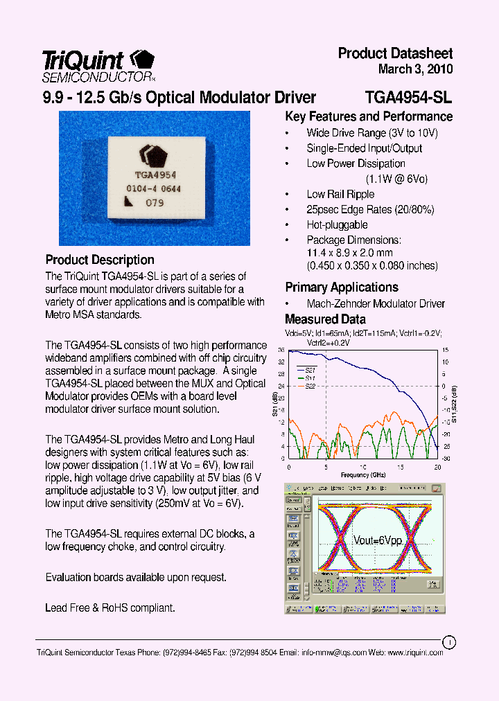 TGA4954-SL_1511938.PDF Datasheet