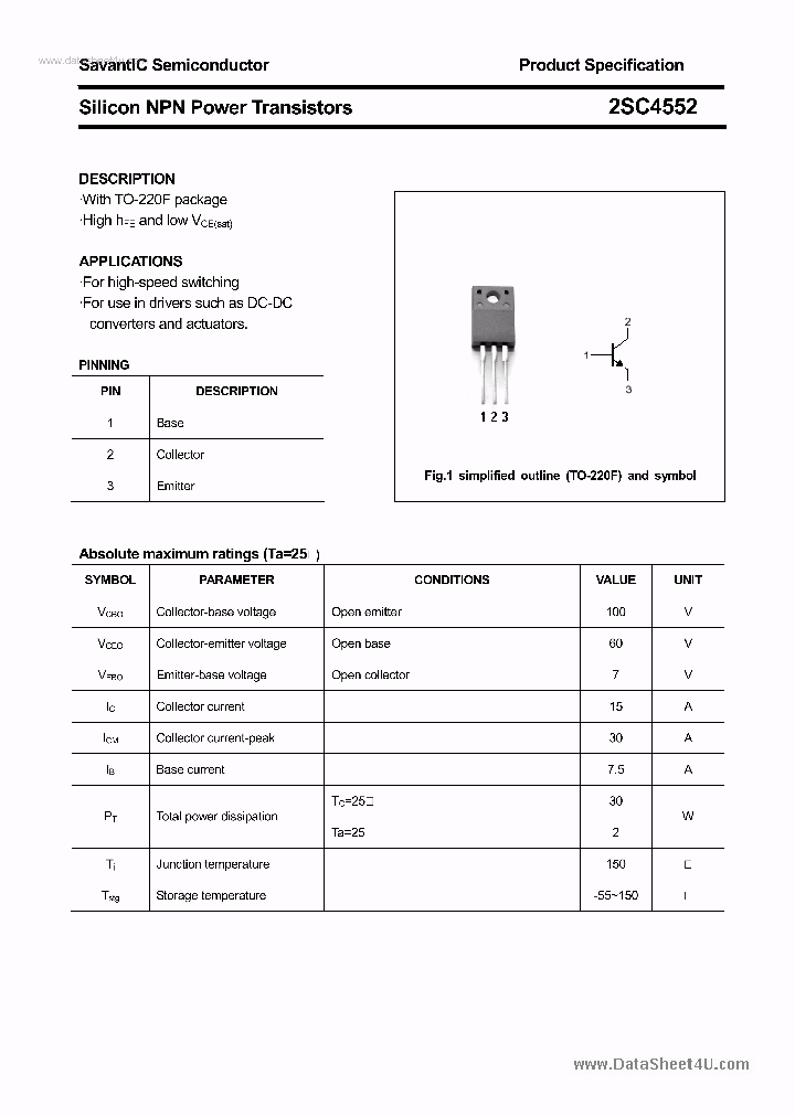 2SC4552_1791511.PDF Datasheet