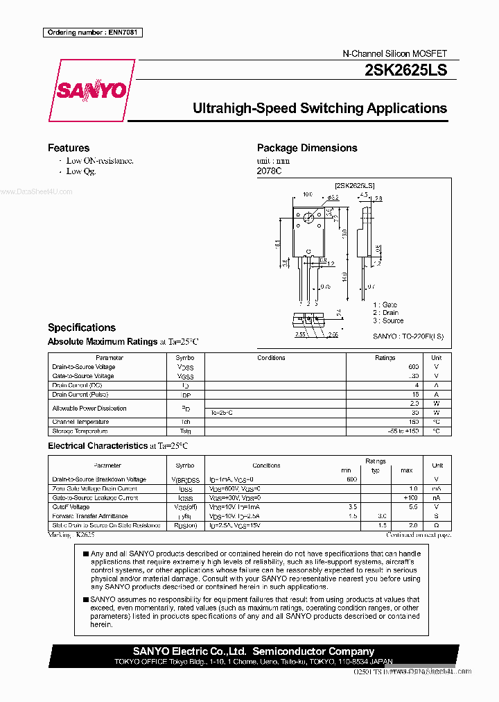 K2625LS_1792096.PDF Datasheet