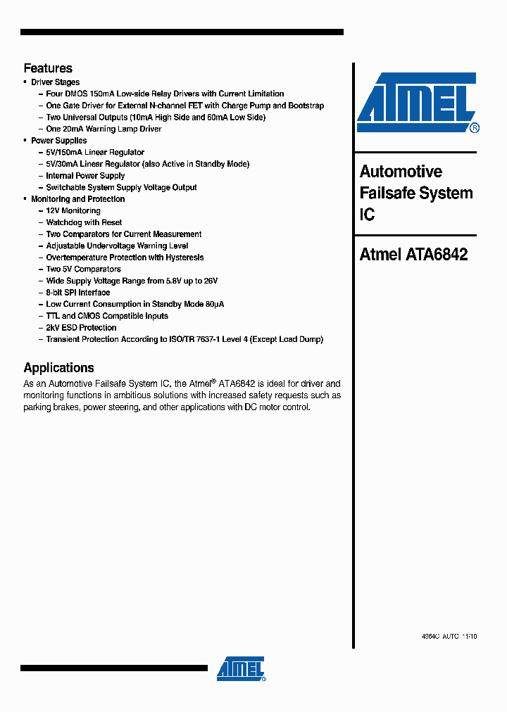 ATA6842-PLQW_1529998.PDF Datasheet