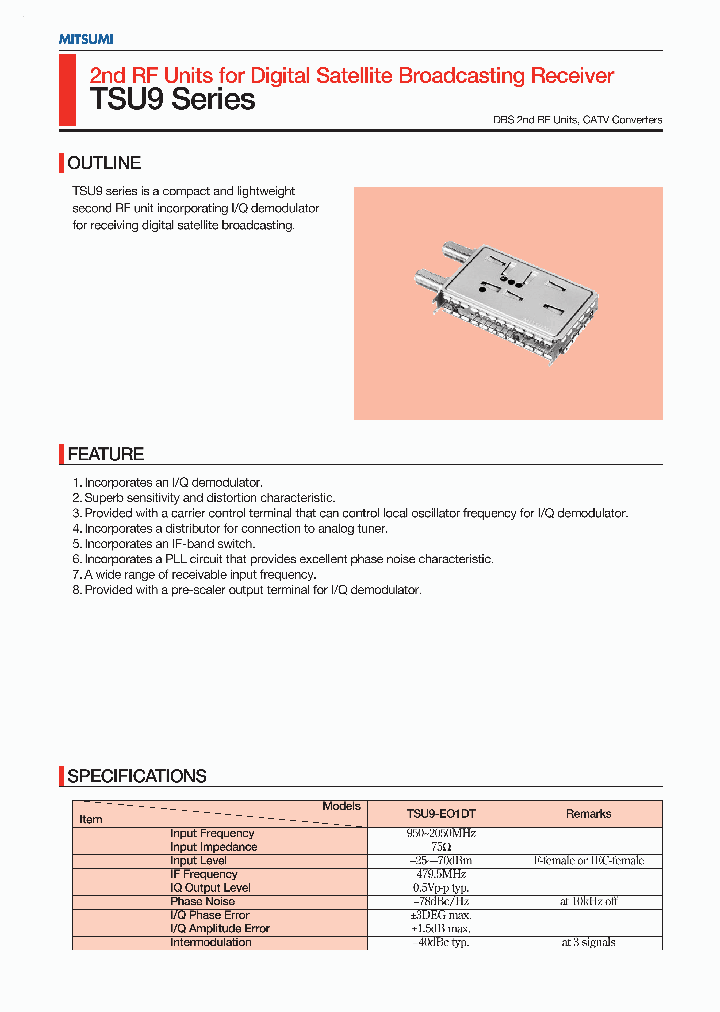 TSU9_1793074.PDF Datasheet