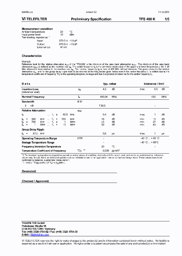 TFS400K_1524435.PDF Datasheet