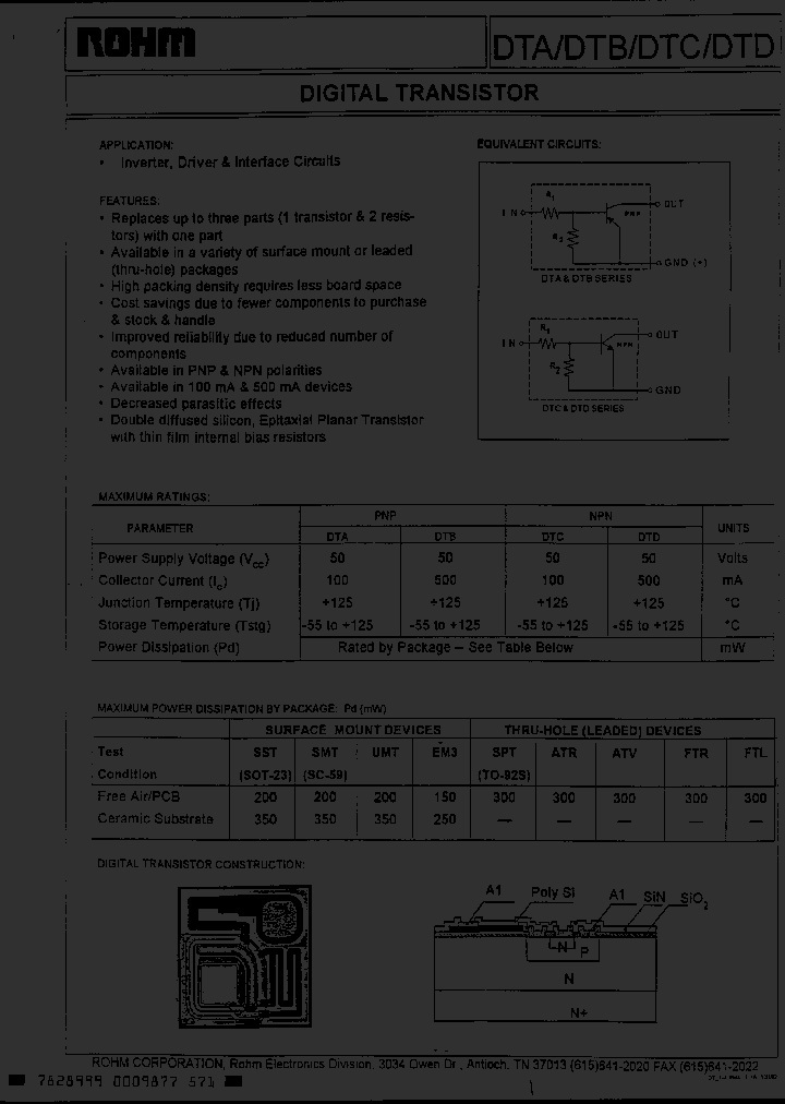 DTA143ZA_1531869.PDF Datasheet