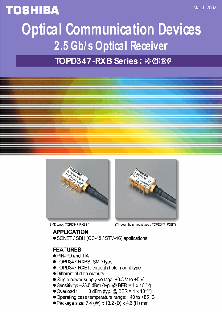 TOPD347-RXBT_1534463.PDF Datasheet