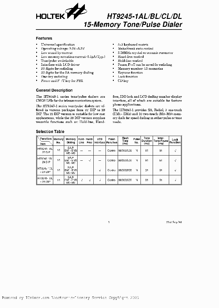 HT9245-1AL_1532968.PDF Datasheet