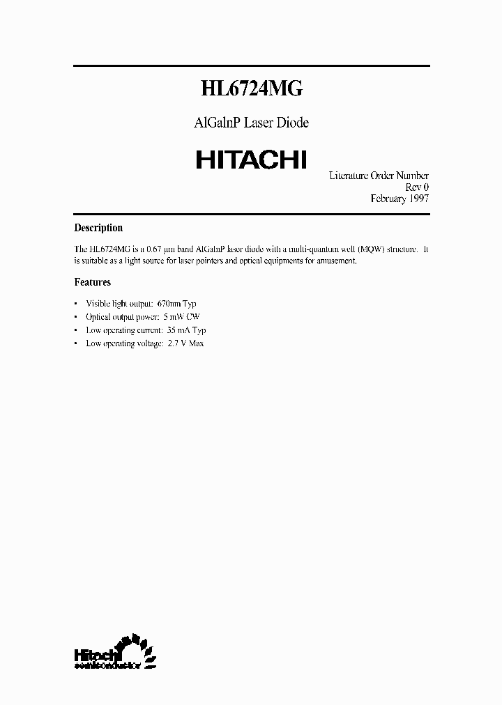 HL6724MG_1533582.PDF Datasheet