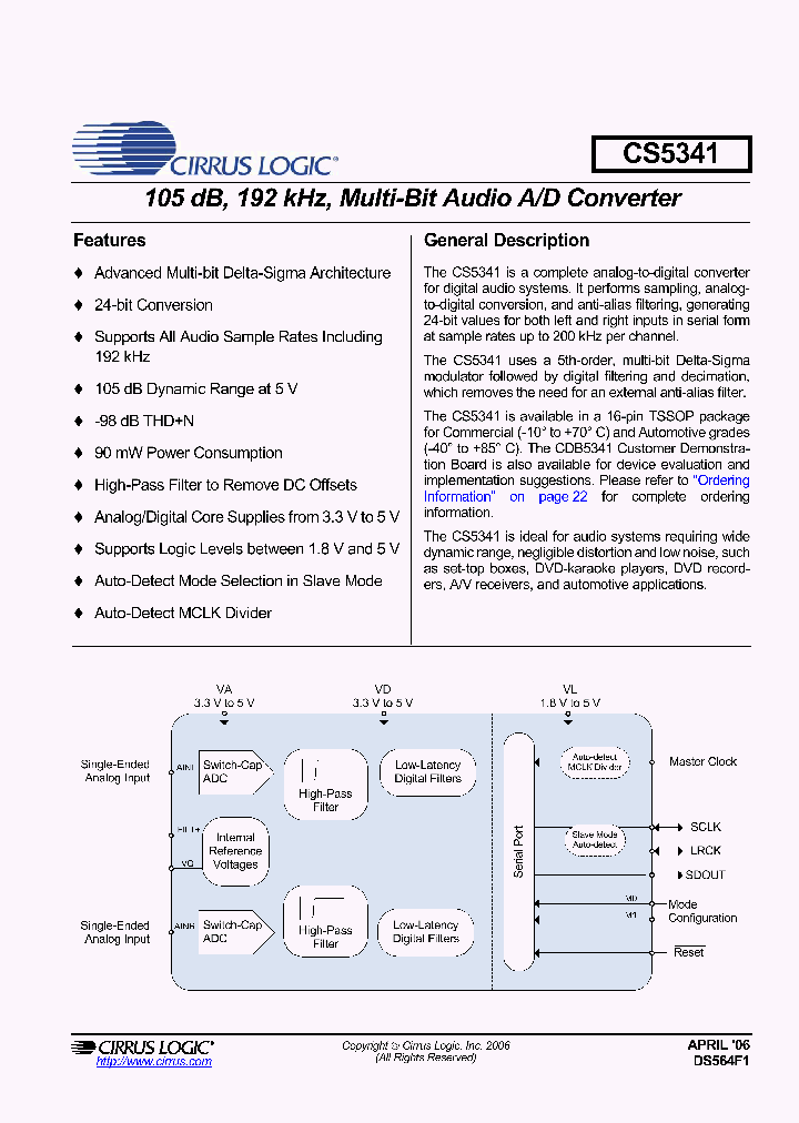 CS5341-DZZR_1528745.PDF Datasheet