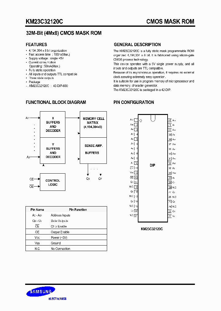 KM23C32120C_1538659.PDF Datasheet