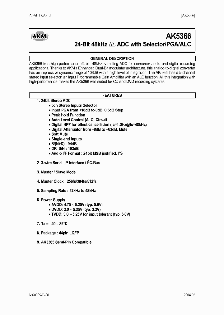 AK5366_1536822.PDF Datasheet