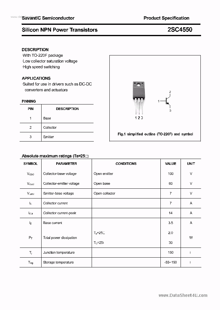2SC4550_1791508.PDF Datasheet