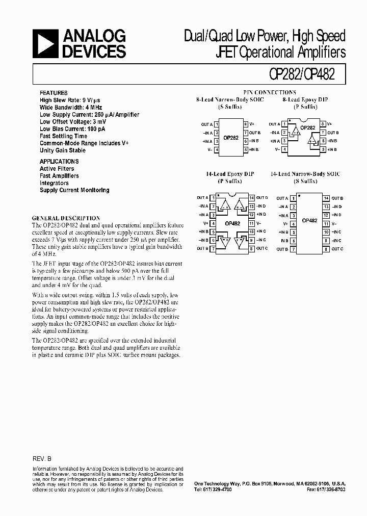 OP482_1792142.PDF Datasheet