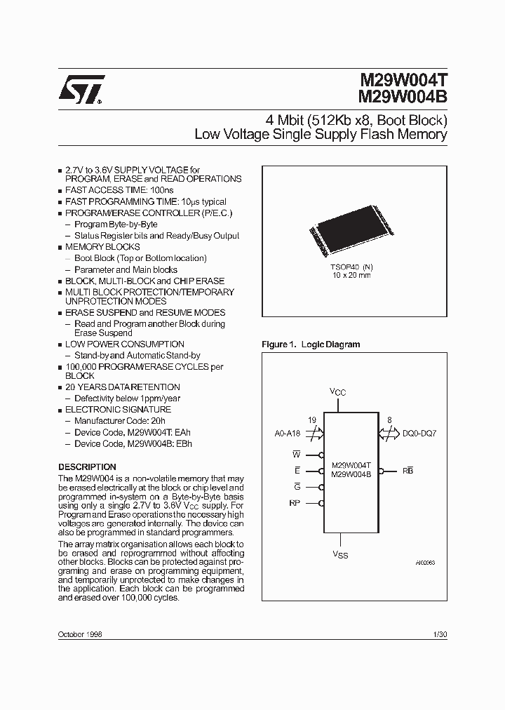 M29W004T_1538867.PDF Datasheet