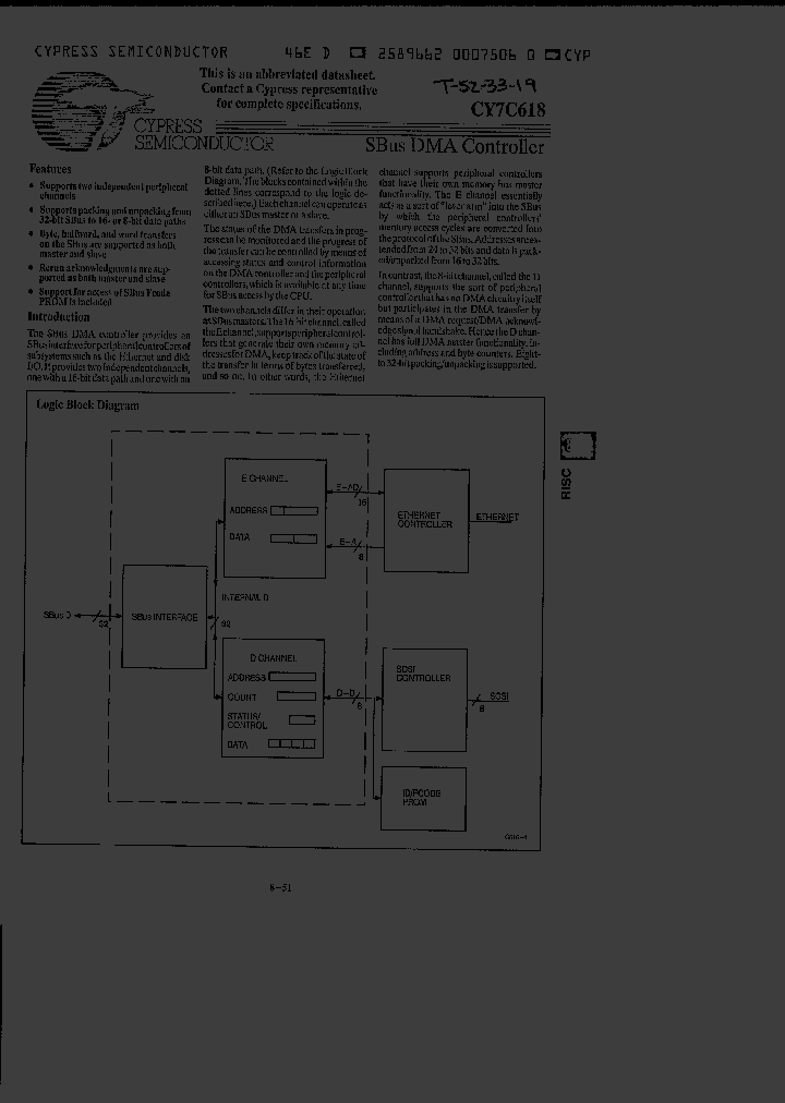 CY7C618_1548289.PDF Datasheet