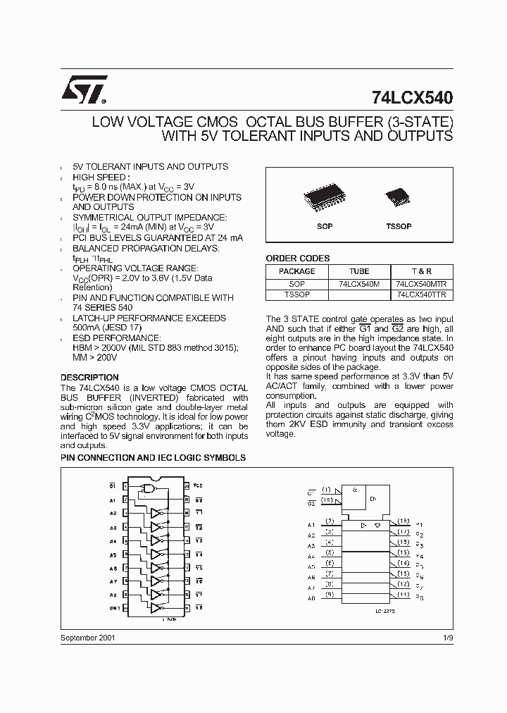 74LCX540M_1548674.PDF Datasheet