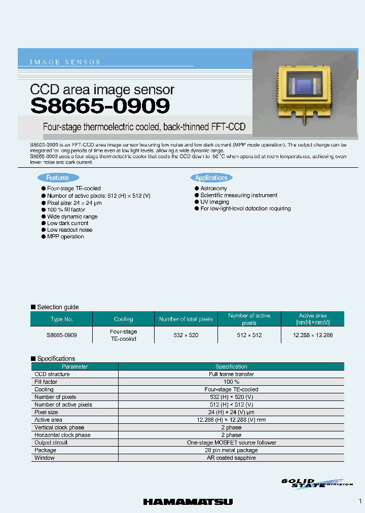 S8665-0909_1555418.PDF Datasheet