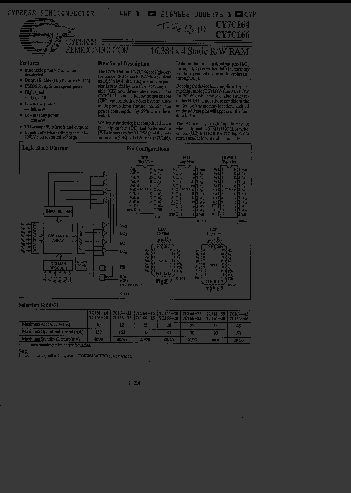CY7C166-45LC_1557004.PDF Datasheet