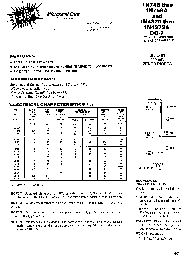 1N751D_1556787.PDF Datasheet