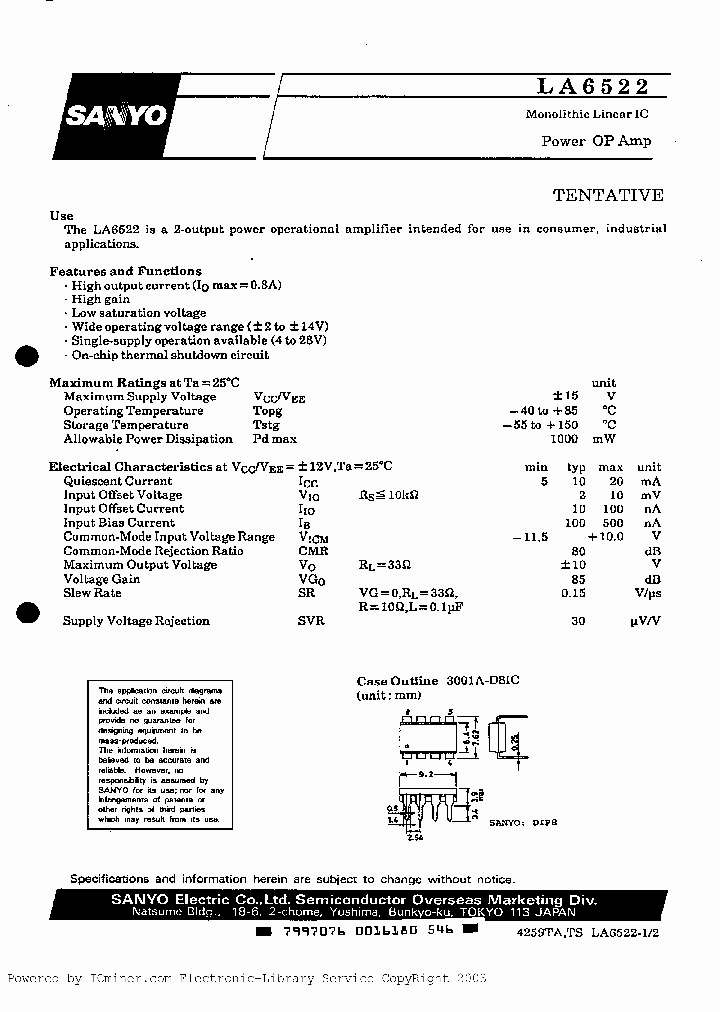 LA6522_1556703.PDF Datasheet