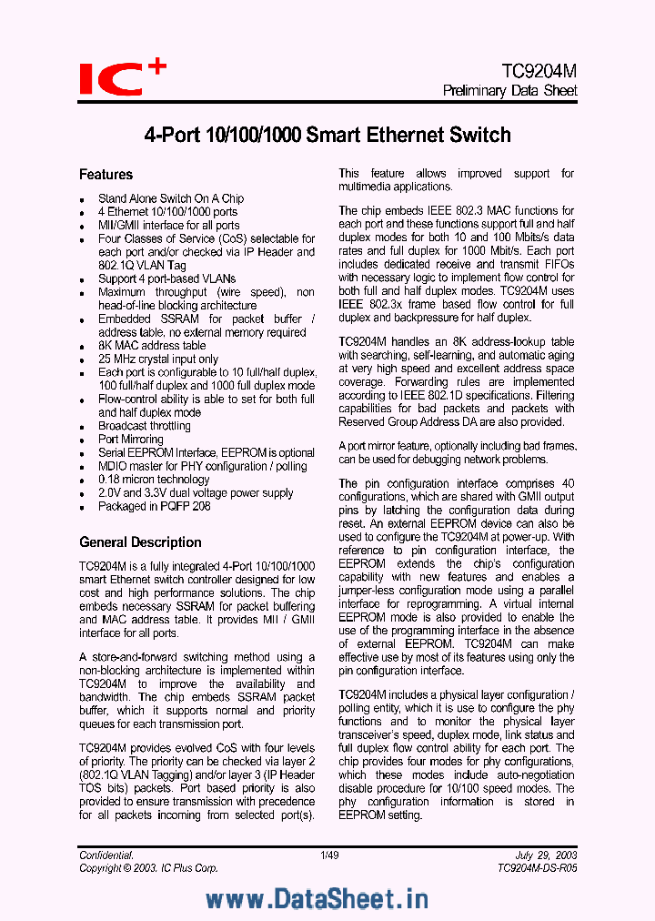 TC9204M_1785778.PDF Datasheet