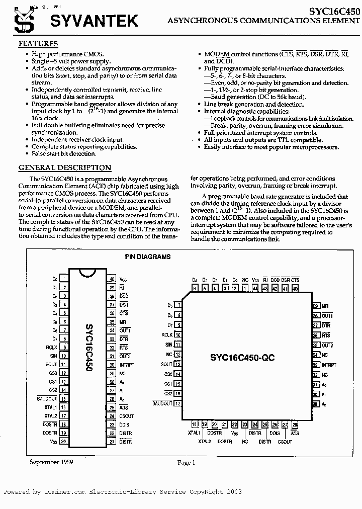 SYC16C450-QC_1546425.PDF Datasheet