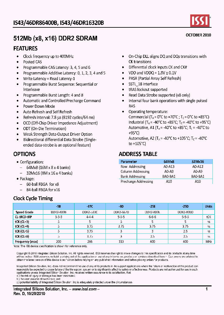 IS43DR86400B-3DBLI_1558373.PDF Datasheet
