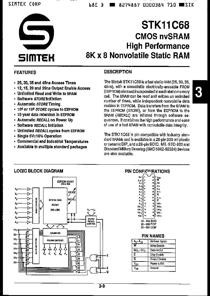 STK11C68-5S30_1560097.PDF Datasheet
