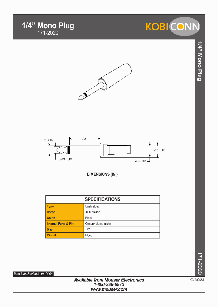 171-2020_1564368.PDF Datasheet
