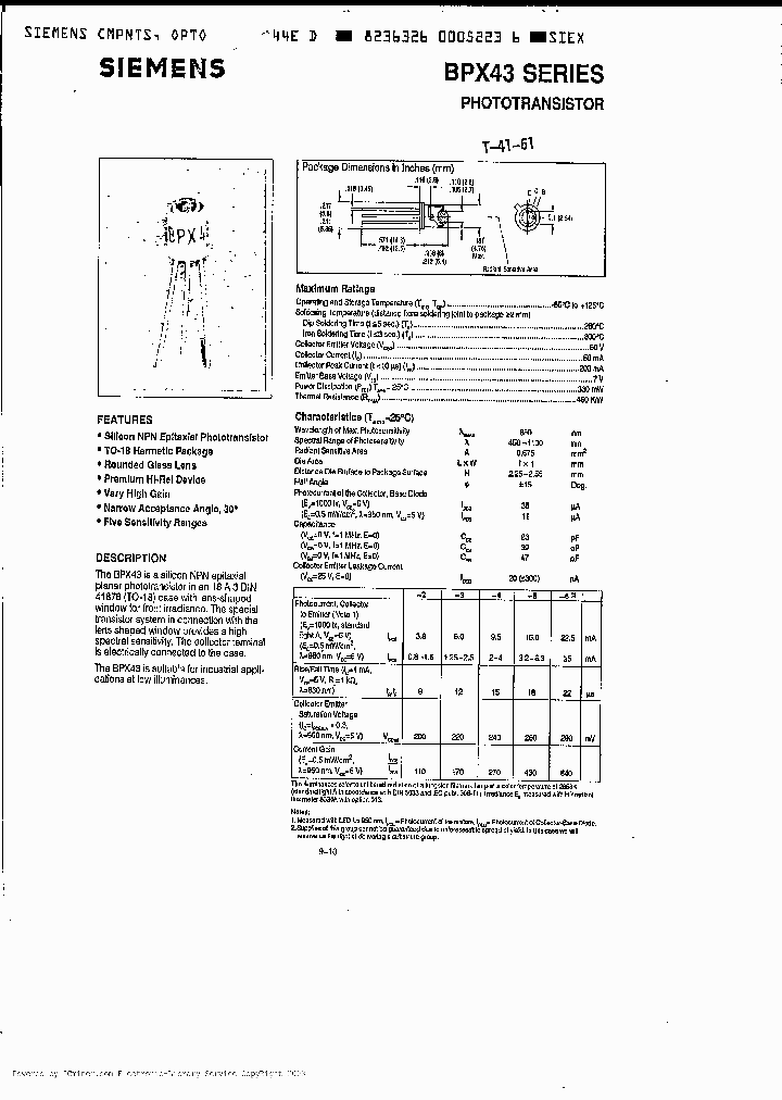 BPX43-6_1531777.PDF Datasheet