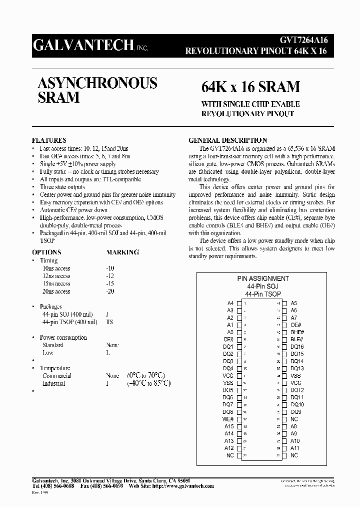 GVT7264A16J-15_1561924.PDF Datasheet