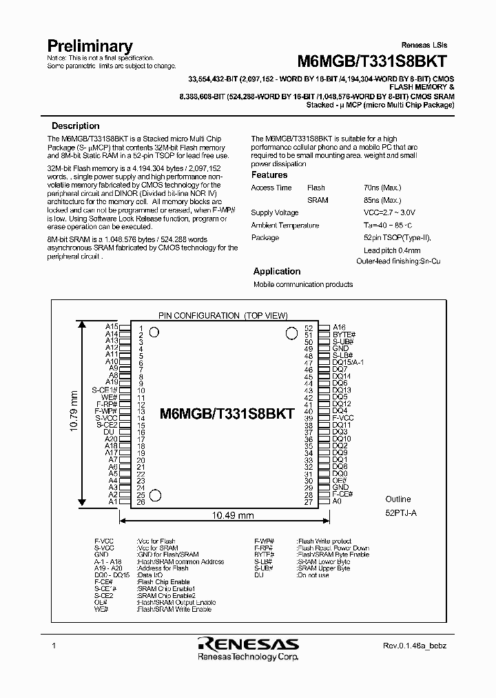 M6MGB331S8BKT_1568825.PDF Datasheet