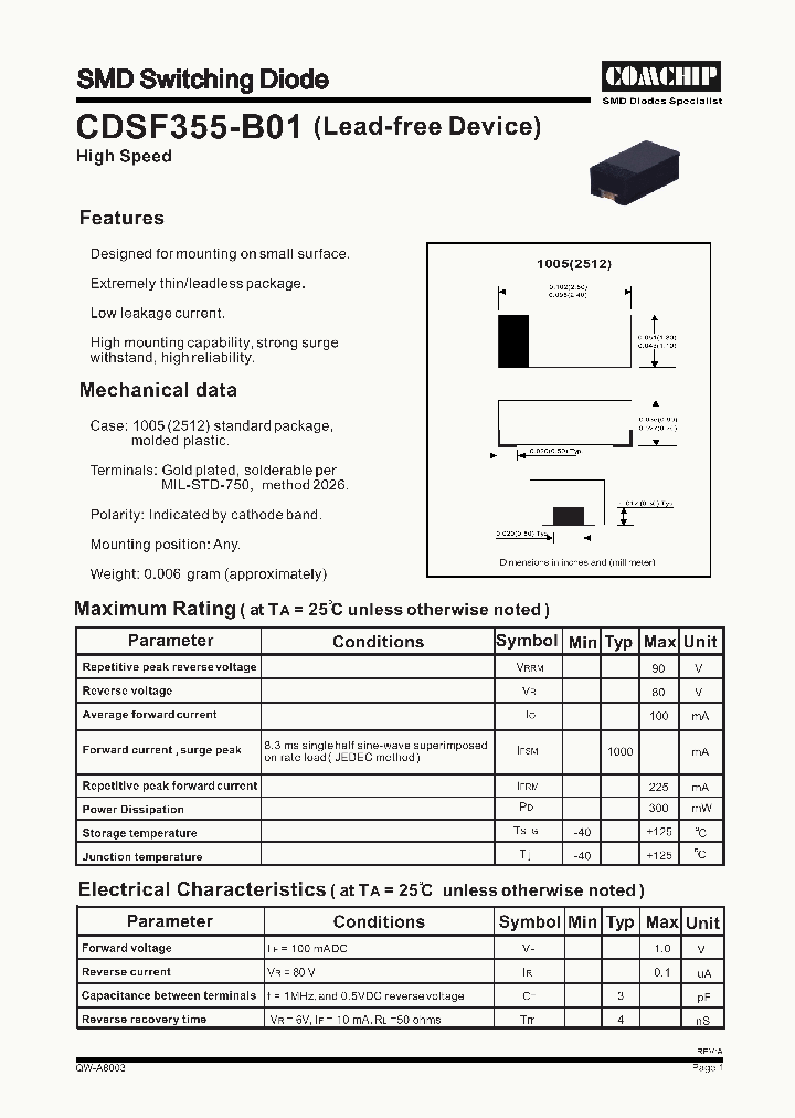 CDSF355-B01_1807440.PDF Datasheet