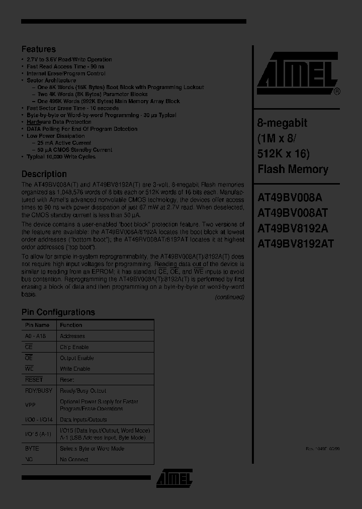 AT49BV008A-90CC_1571188.PDF Datasheet