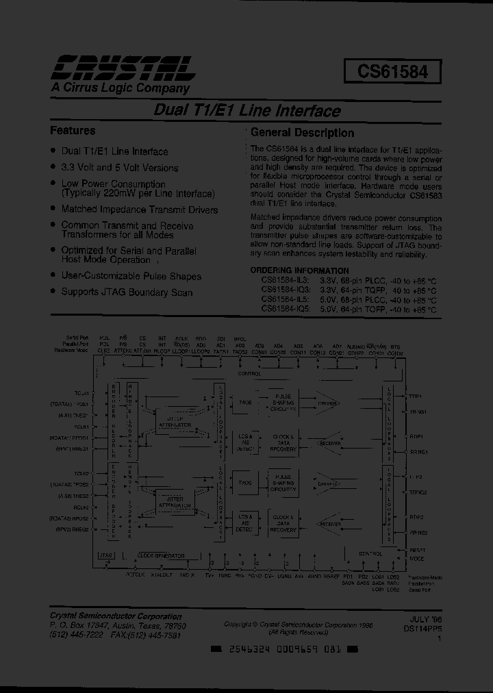 CS61584-IL5_1569484.PDF Datasheet