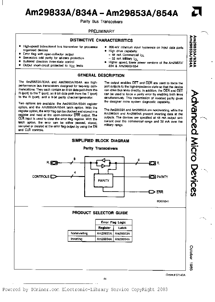 AM29834DC_1573634.PDF Datasheet