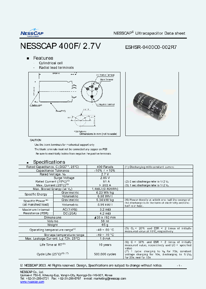 ESHSR-0400C0-002R7_1576525.PDF Datasheet