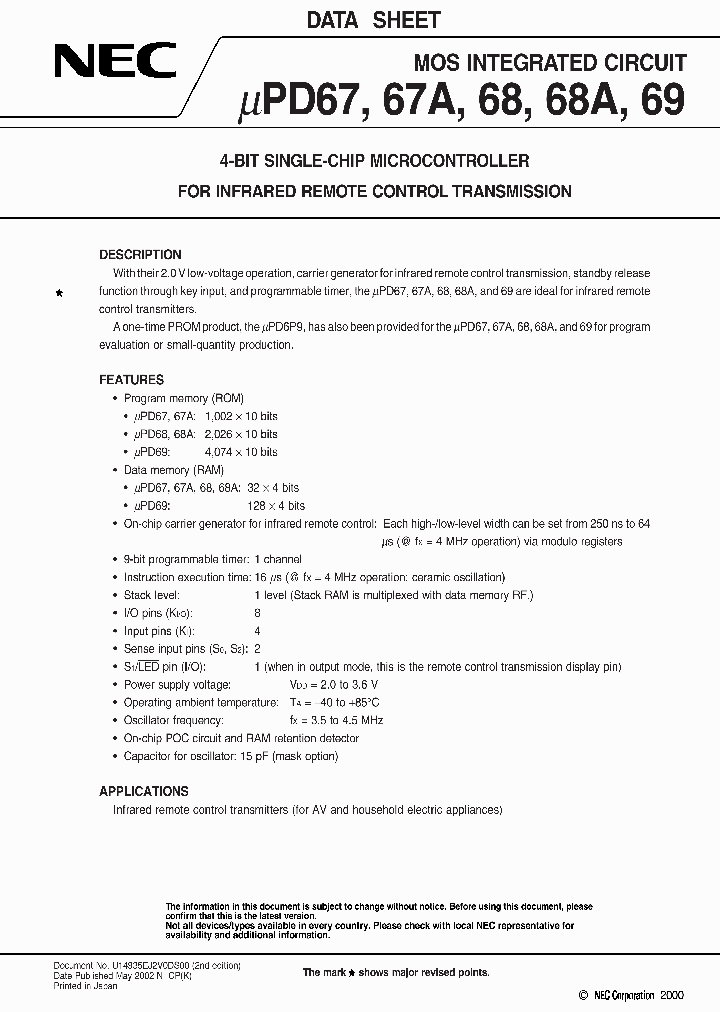 UPD68MC-XXX-5A4_1583567.PDF Datasheet