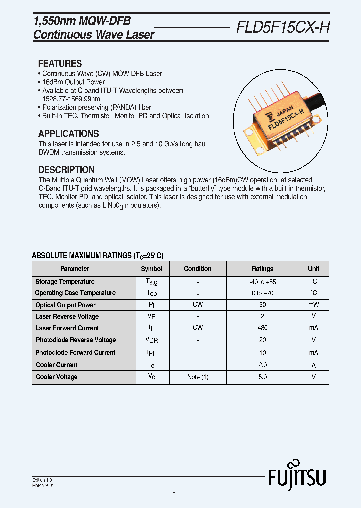 FLD5F15CX-H9110_1583785.PDF Datasheet