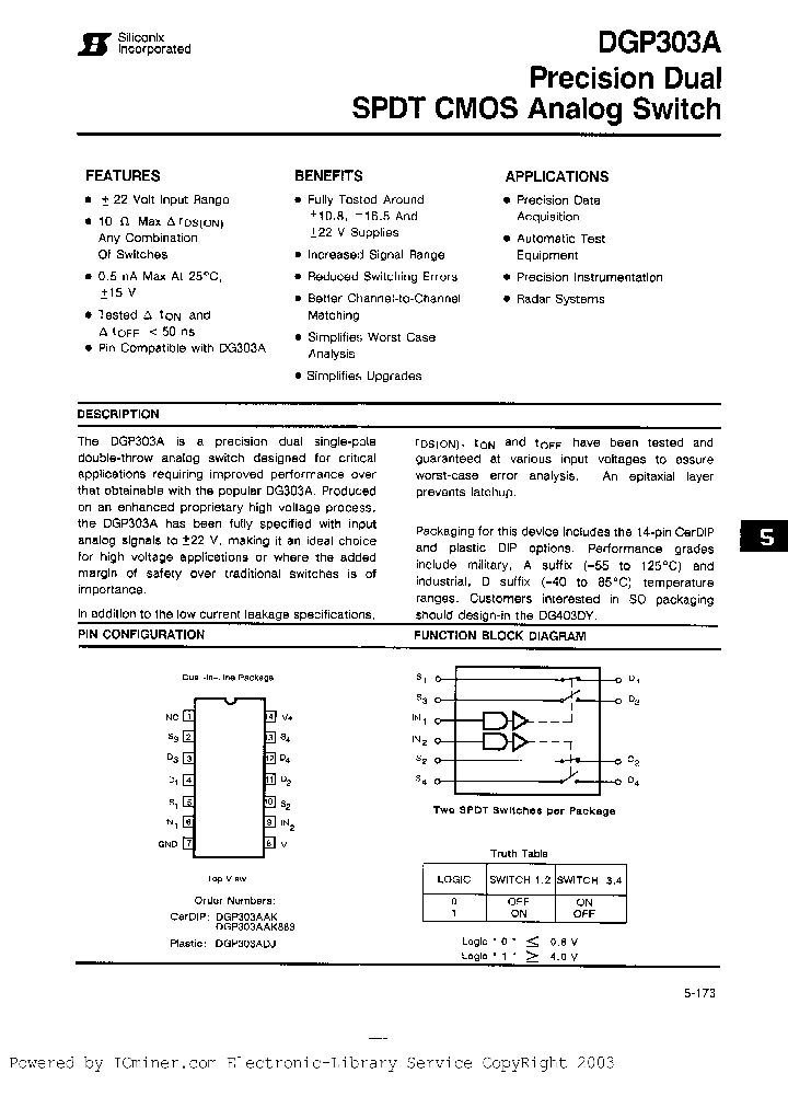 DGP303AAK883_1612881.PDF Datasheet