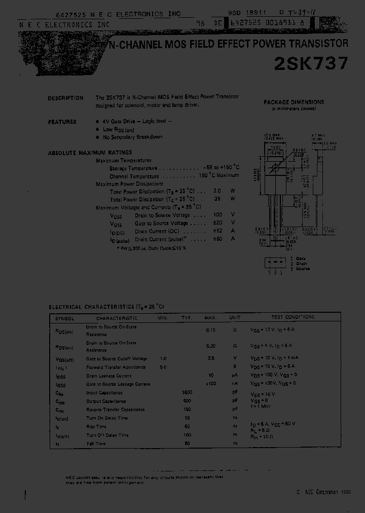2SK737_1613883.PDF Datasheet
