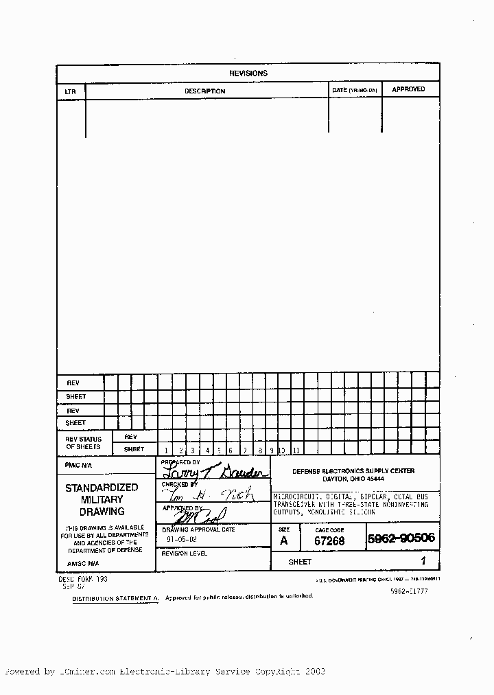 5962-90506022X_1614826.PDF Datasheet