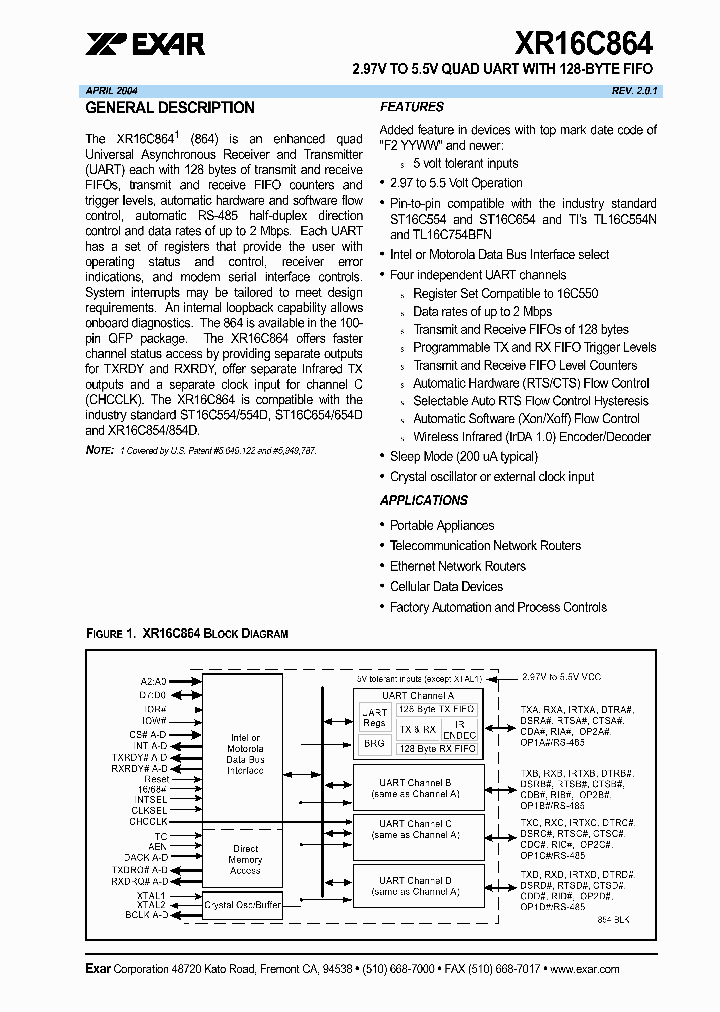 XR16C864CQ-0A-EVB_1618634.PDF Datasheet