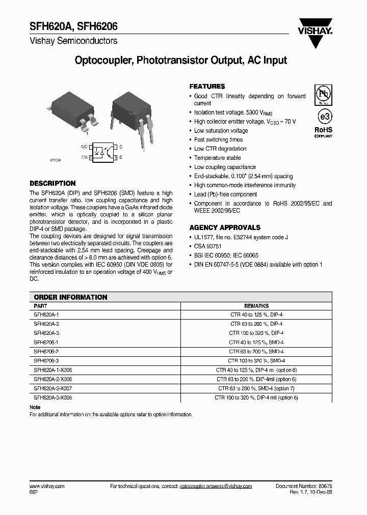 SFH620A-2X001_1618736.PDF Datasheet